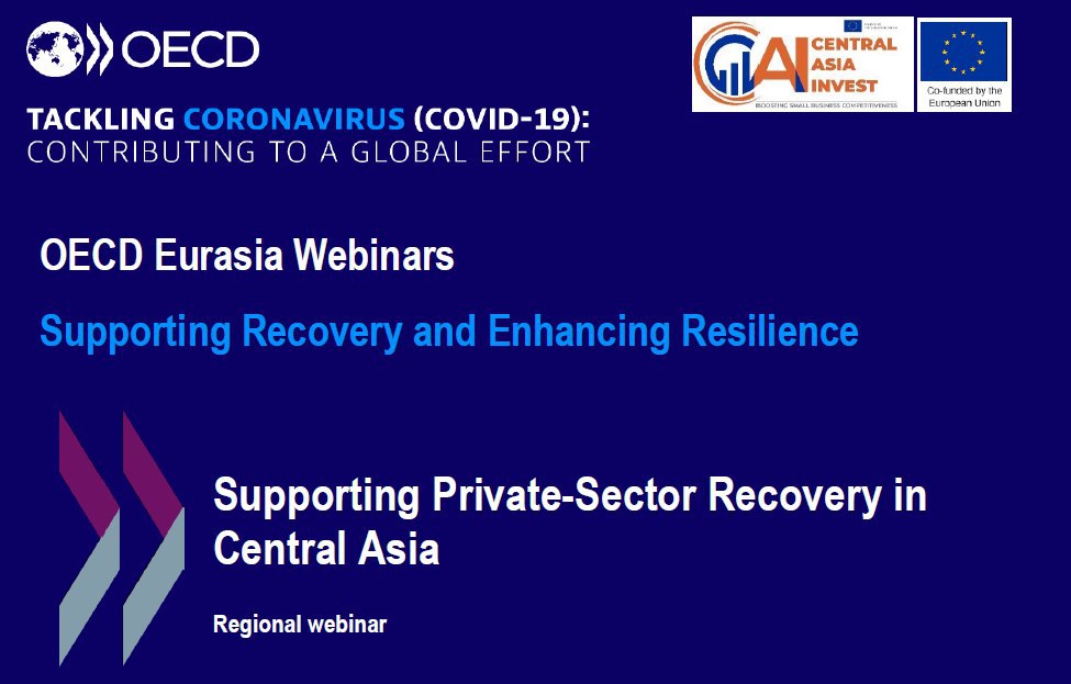OECD Eurasia Webinars - Supporting Recovery and Enhancing Resilience: “Supporting Private-Sector Recovery in Central Asia”